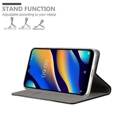WIKO VIEW 3 LITE Suojakuori Lompakkokotelo (harmaa)