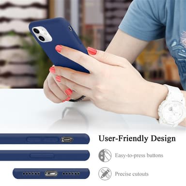 iPhone 11 Suojakuori Kotelo Case (Sininen)