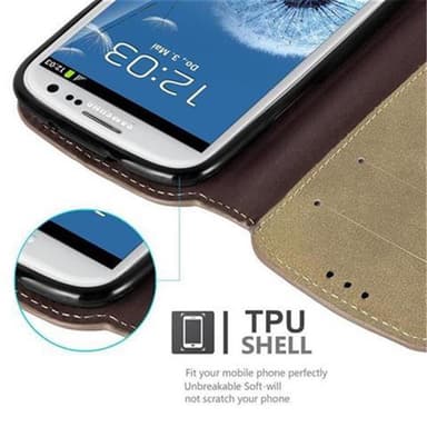 Samsung Galaxy S3 / S3 NEO Suojakuori Lompakkokotelo