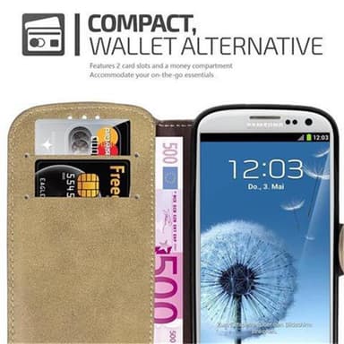 Samsung Galaxy S3 / S3 NEO Suojakuori Lompakkokotelo