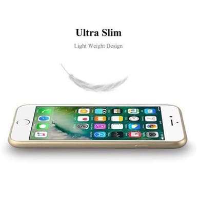 iPhone 7 / 7S / 8 / SE 2020 Suojakuori Kotelo (kulta)