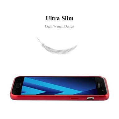 Samsung Galaxy A3 2017 Suojakuori Kotelo (Punainen)