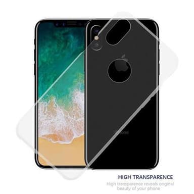 iPhone X / XS Suojakuori Kotelo (Läpinäkyvä)