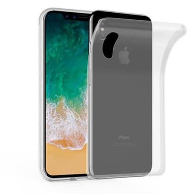 iPhone X / XS Suojakuori Kotelo (Läpinäkyvä)