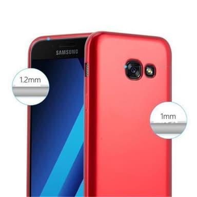 Samsung Galaxy A3 2017 Suojakuori Kotelo (Punainen)