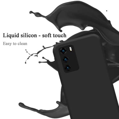 Huawei P40 Suojakuori Kotelo Case (Musta)