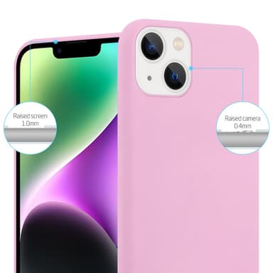 Suojakuori iPhone 14 PLUS Kotelo (Vaaleanpunainen)