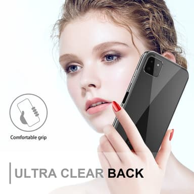 Samsung Galaxy A22 5G Suojakuori Cover (Läpinäkyvä)
