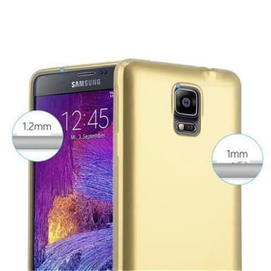 Samsung Galaxy NOTE 4 Suojakuori Kotelo (kulta)