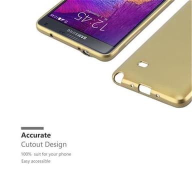 Samsung Galaxy NOTE 4 Suojakuori Kotelo (kulta)