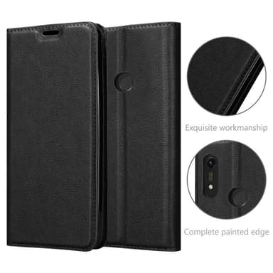 Honor 8A 2020 Suojakuori Lompakkokotelo (Musta)
