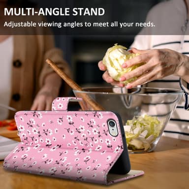 iPhone 6 / 6S Suojakuori Lompakkokotelo