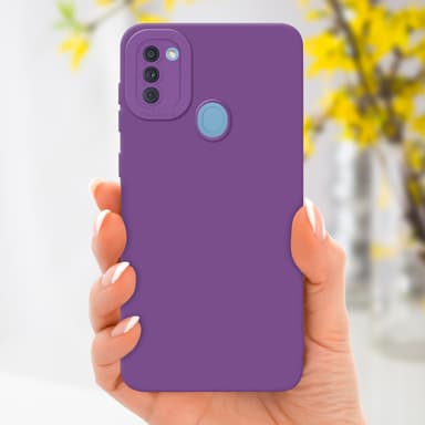 Samsung Galaxy A11 / M11 Suojakuori Kotelo (Violetti)