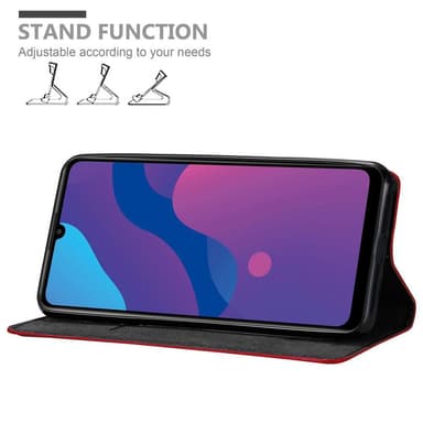 Honor PLAY 9A Suojakuori Lompakkokotelo (Punainen)