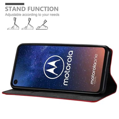 Motorola ONE VISION Suojakuori Lompakkokotelo