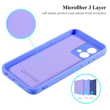 Motorola Moto G84 Suojakuori Kotelo (Violetti)