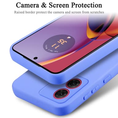 Motorola Moto G84 Suojakuori Kotelo (Violetti)