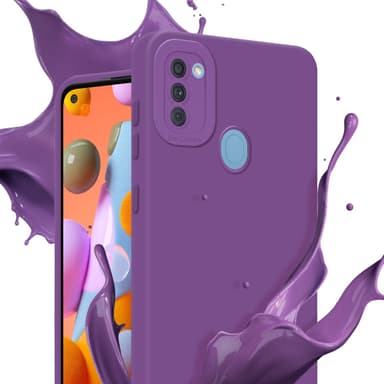 Samsung Galaxy A11 / M11 Suojakuori Kotelo (Violetti)