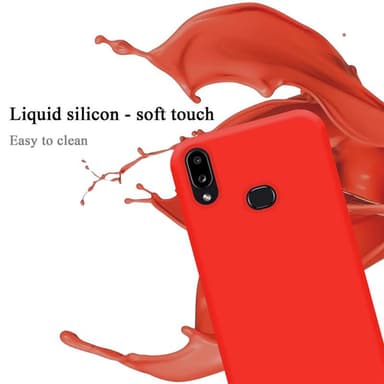 Samsung Galaxy A10s / M01s Suojakuori Kotelo (Punainen)