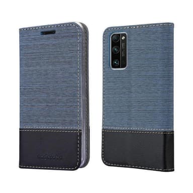 Honor 30 PRO Suojakuori Lompakkokotelo (Sininen)
