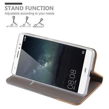 Huawei MATE S Suojakuori Lompakkokotelo (harmaa)