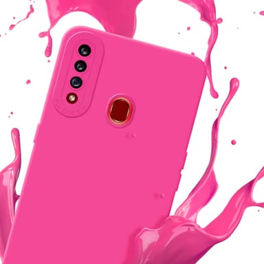 Samsung Galaxy A20s Suojakuori Kotelo (Vaaleanpunainen)