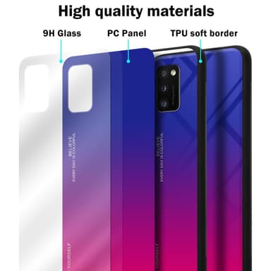 Suojakuori Samsung Galaxy A41 Kotelo (Musta)