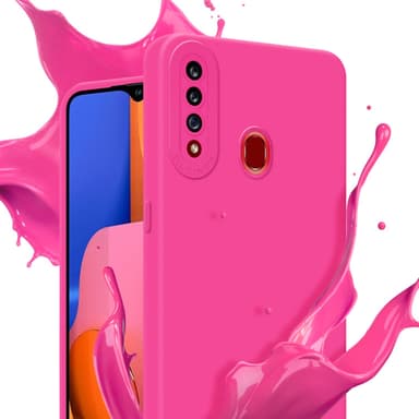 Samsung Galaxy A20s Suojakuori Kotelo (Vaaleanpunainen)