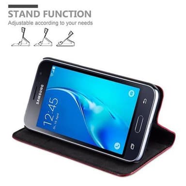 Samsung Galaxy J1 2016 Suojakuori Lompakkokotelo