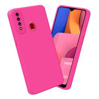 Samsung Galaxy A20s Suojakuori Kotelo (Vaaleanpunainen)