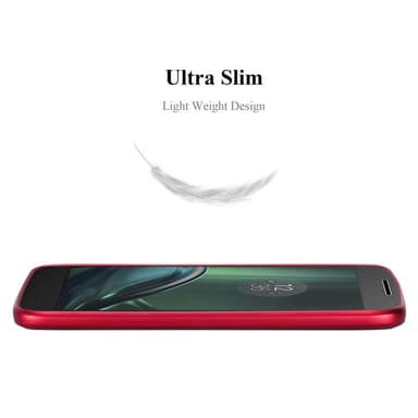 Motorola MOTO G4 PLAY Suojakuori Kotelo (Punainen)