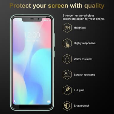 Oukitel C22 Näytönsuoja Karkaistu lasi Suojakalvo