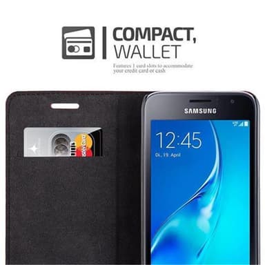 Samsung Galaxy J1 2016 Suojakuori Lompakkokotelo