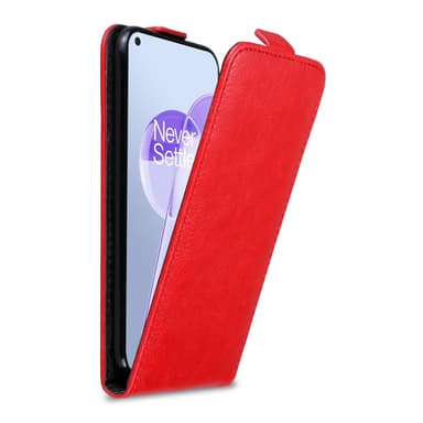 OnePlus 9RT 5G Suojakuori Lompakkokotelo (Punainen)