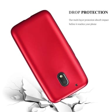 Motorola MOTO G4 PLAY Suojakuori Kotelo (Punainen)
