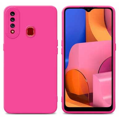 Samsung Galaxy A20s Suojakuori Kotelo (Vaaleanpunainen)