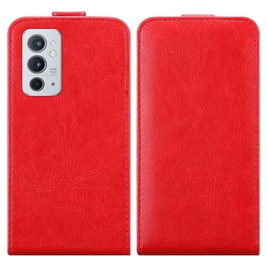 OnePlus 9RT 5G Suojakuori Lompakkokotelo (Punainen)