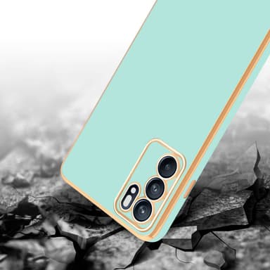 Oppo Reno6 5G Suojakuori Case Cover (Green)