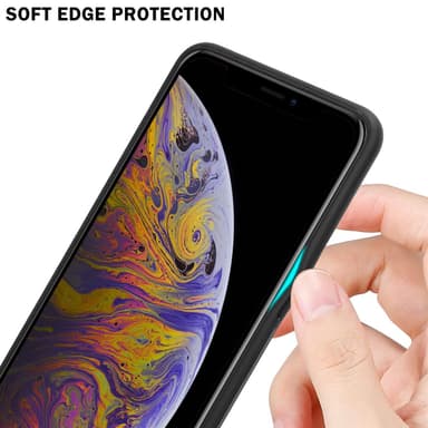 Suojakuori iPhone XS MAX Kotelo (Musta)