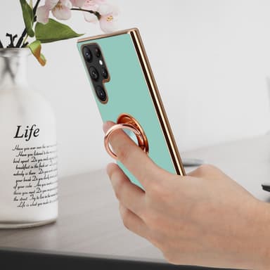 Samsung Galaxy S22 ULTRA Suojakuori Kotelo (Turkoosi)
