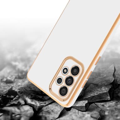 Samsung Galaxy A33 5G Suojakuori Cover (Valkoinen)