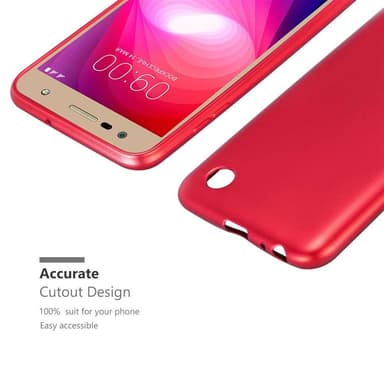 LG X POWER 2 Suojakuori Kotelo (Punainen)