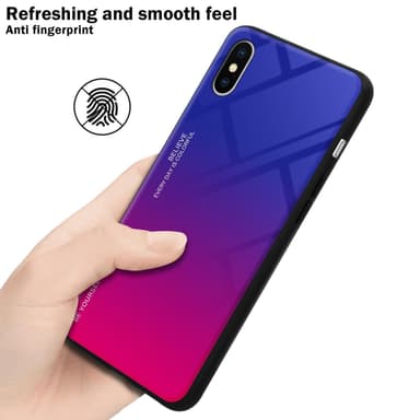 Suojakuori iPhone XS MAX Kotelo (Musta)