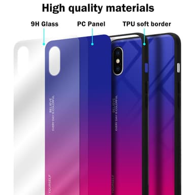Suojakuori iPhone XS MAX Kotelo (Musta)