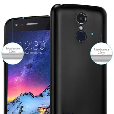 LG K8 2017 Suojakuori Kotelo (Musta)