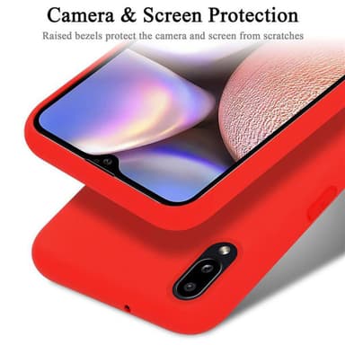 Samsung Galaxy A10s / M01s Suojakuori Kotelo (Punainen)