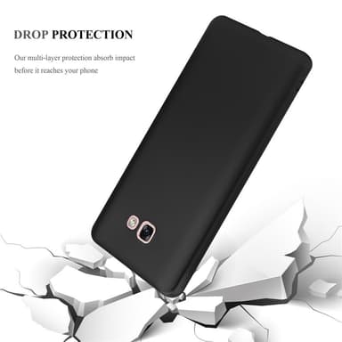 Samsung Galaxy A7 2017 Suojakuori Kotelo (Musta)