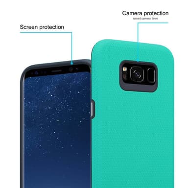Samsung Galaxy S8 PLUS Suojakuori Kotelo (Turkoosi)