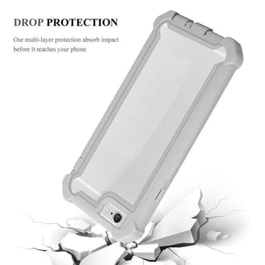 iPhone 6 / 6S Suojakuori Kotelo (harmaa)