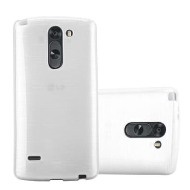 LG G3 STYLUS Suojakuori Kotelo (Hopea)